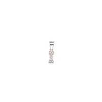Charm Amen Donna Letterami in Argento Zircone L-I - L-I